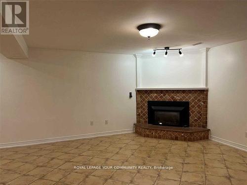 Bsmt - 173 Jeanne Drive, Vaughan, ON - Indoor Photo Showing Other Room With Fireplace