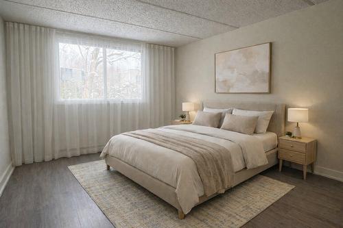 Primary bedroom - 207-668 Rue De Gaspé, Montréal (Verdun/Île-Des-Soeurs), QC - Indoor Photo Showing Bedroom
