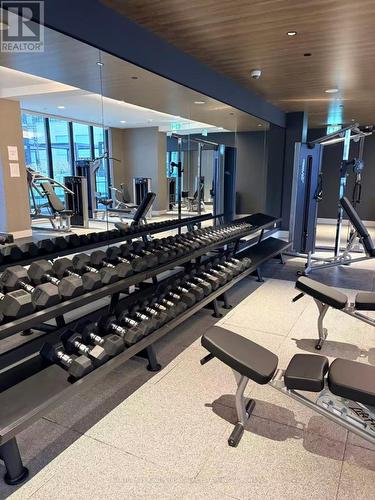 1601 - 65 Broadway Avenue, Toronto, ON - Indoor Photo Showing Gym Room