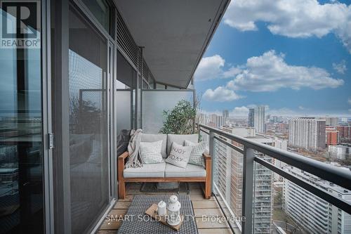 3101 - 45 Charles Street E, Toronto, ON - Outdoor With Balcony With Exterior