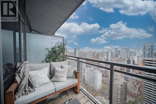 3101 - 45 Charles Street E, Toronto, ON - Outdoor With Balcony With View With Exterior