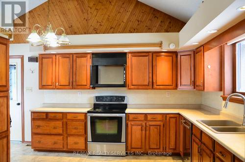 Kitchen - 1045 Tremaine Avenue S, North Perth, ON - Indoor Photo Showing Kitchen With Double Sink