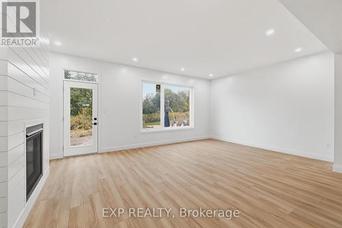 133 Pugh Street, Perth East, ON - Indoor With Fireplace