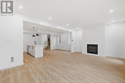 133 Pugh Street, Perth East, ON - Indoor With Fireplace