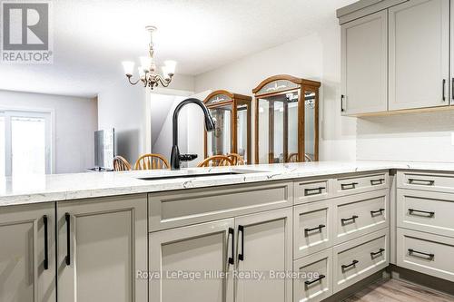 Quartz countertops - 13 Arden Park, Stratford, ON - Indoor Photo Showing Kitchen