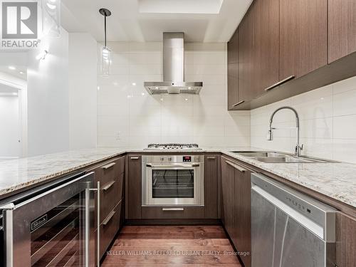 302 - 88 Davenport Road, Toronto, ON - Indoor Photo Showing Kitchen With Double Sink With Upgraded Kitchen
