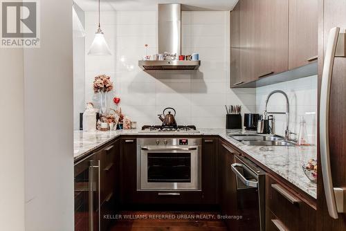 302 - 88 Davenport Road, Toronto, ON - Indoor Photo Showing Kitchen With Double Sink With Upgraded Kitchen