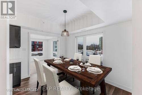 101 - 4 Spice Way, Barrie, ON - Indoor Photo Showing Dining Room
