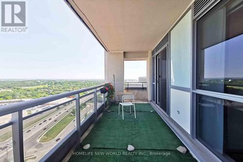 2301 - 9201 Yonge Street, Richmond Hill, ON - Outdoor With Balcony With View With Exterior