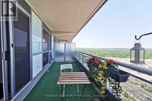 2301 - 9201 Yonge Street, Richmond Hill, ON - Outdoor With Balcony With View With Exterior