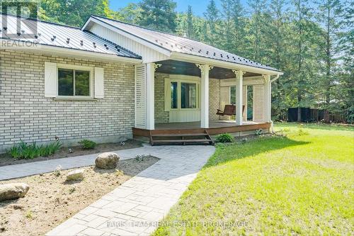 1941 Vespra Valley Road, Springwater, ON - Outdoor With Deck Patio Veranda