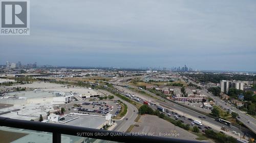 2307 - 205 Sherway Gardens Road, Toronto, ON - Outdoor With Balcony With View