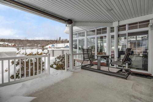 Patio - 45 Av. Du Soleil, Fossambault-Sur-Le-Lac, QC - Outdoor With Deck Patio Veranda With Exterior