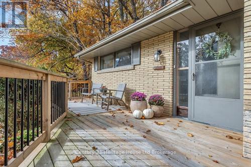 Front porch - 1 Highland Drive, Tillsonburg, ON - Outdoor With Deck Patio Veranda With Exterior