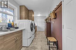 mudroom/laundry room off kitchen - 