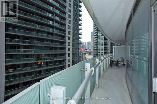 1504 - 12 York Street, Toronto, ON - Outdoor With Balcony