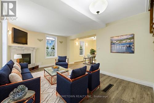 5250 Algonquin Road, Augusta, ON - Indoor Photo Showing Living Room With Fireplace