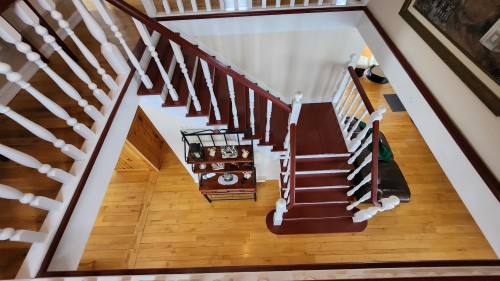 Staircase - 621 Boul. Robitaille, Notre-Dame-Du-Mont-Carmel, QC - Indoor Photo Showing Other Room
