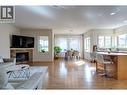2841 Bentley Road, West Kelowna, BC  - Indoor Photo Showing Living Room With Fireplace 