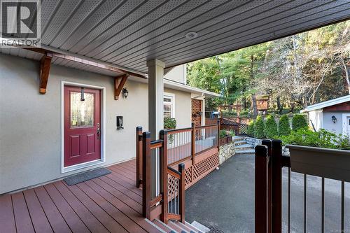 2229 Arbutus Rd, Saanich, BC - Outdoor With Deck Patio Veranda With Exterior