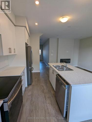 18 - 30 Mia Drive, Hamilton, ON - Indoor Photo Showing Kitchen With Stainless Steel Kitchen With Double Sink