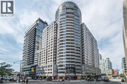 202 - 20 Blue Jays Way, Toronto, ON - Outdoor With Facade