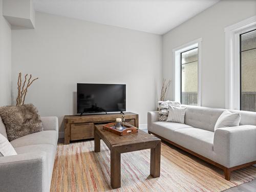 12007  106 Street, Edmonton, AB - Indoor Photo Showing Living Room