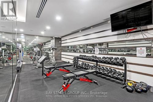 3101 - 21 Carlton Street, Toronto, ON - Indoor Photo Showing Gym Room