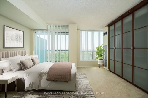 1703-2545 Erin Centre Boulevard, Mississauga, ON - Indoor Photo Showing Bedroom