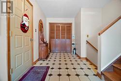 from the garage - large closet - 