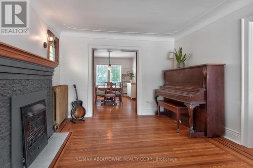 23 Ottawa Street S, Hamilton, ON - Indoor With Fireplace