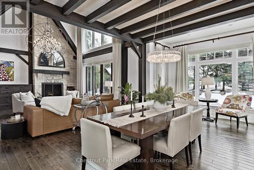 120 Timber Leif Ridge, Blue Mountains, ON - Indoor With Fireplace