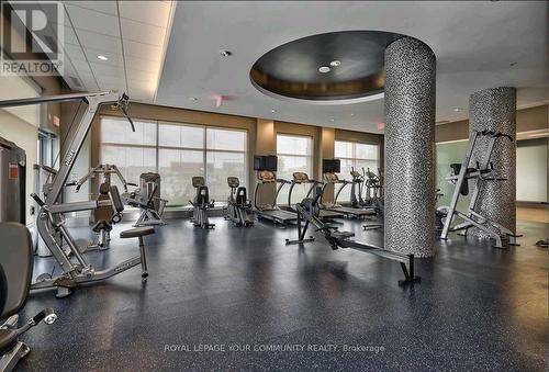 604 - 55 Speers Road, Oakville, ON - Indoor Photo Showing Gym Room