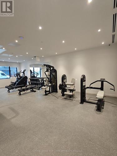 607A - 7439 Kingston Road, Toronto, ON - Indoor Photo Showing Gym Room