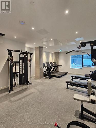 607A - 7439 Kingston Road, Toronto, ON - Indoor Photo Showing Gym Room