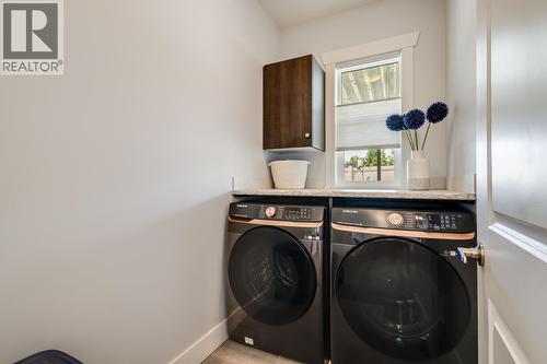 Laundry is located on the main living floor - 3118 Riesling Way, West Kelowna, BC 