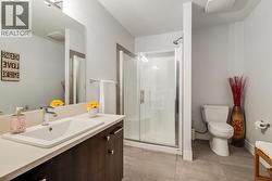 Full bathroom on the lower level - 
