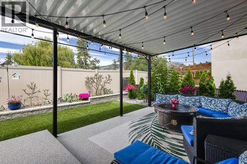 Low maintenance syn lawn yard - 3118 Riesling Way, West Kelowna, BC 