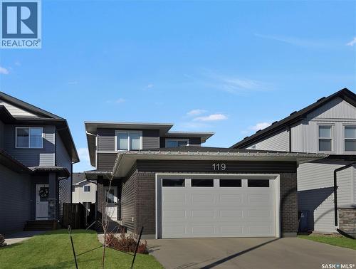 119 Doran Way, Saskatoon, SK - Outdoor With Facade