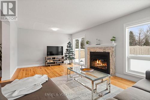 2060 Gardenway Drive, Ottawa, ON - Indoor Photo Showing Living Room With Fireplace
