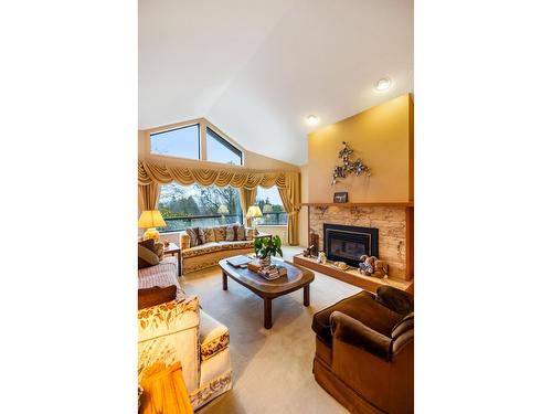 13193 Coulthard Road, Surrey, BC - Indoor Photo Showing Living Room With Fireplace