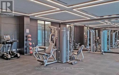 321 - 31 Tippett Road, Toronto, ON - Indoor Photo Showing Gym Room