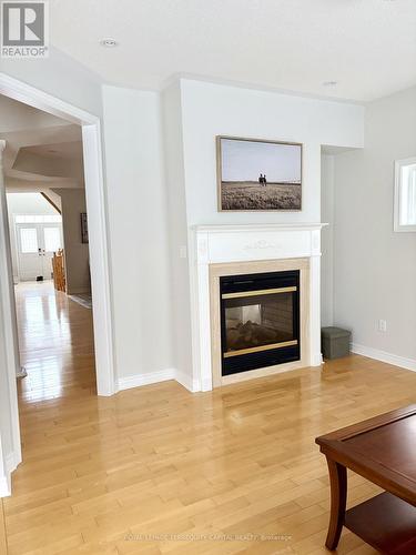 83 Chopin Boulevard, Vaughan, ON - Indoor Photo Showing Living Room With Fireplace