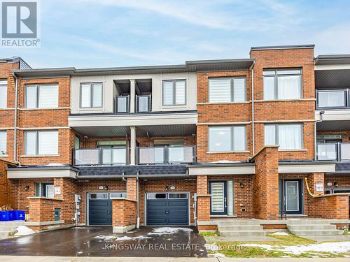 1104 Lockie Drive, Oshawa, ON - Outdoor With Balcony With Facade