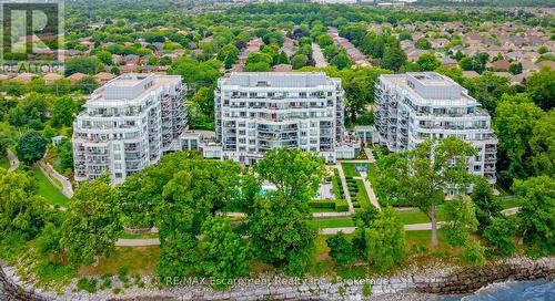 827 - 3500 Lakeshore Road W, Oakville (Br Bronte), ON - Outdoor With Body Of Water