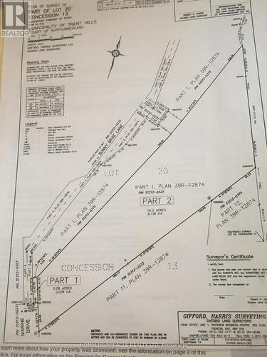 # (13.91 Acres) - 000 Marine Drive, Trent Hills, ON 