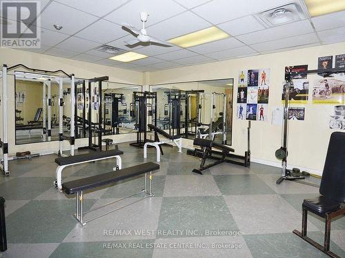 2316 - 370 Dixon Road, Toronto, ON - Indoor Photo Showing Gym Room