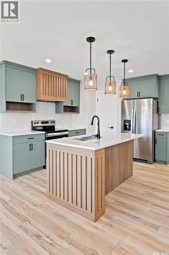 218 Yuel Lane, Saskatoon, SK - Indoor Photo Showing Kitchen