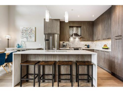 302 3175 Columbia Valley Road|Cultus Lake North, Chilliwack, BC - Indoor Photo Showing Kitchen With Upgraded Kitchen