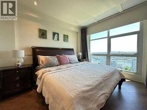 3002 388 Drake Street, Vancouver, BC - Indoor Photo Showing Bedroom